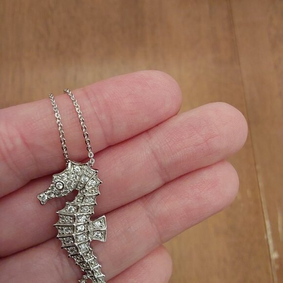 SEAHORSE NECKLACE, VERY BEAUTIFUL VINTAGE - Picture 12 of 16